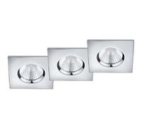 Trio - Spot Encastre Led 3x55w Smd 3000k 345lm Chrome Zagros 50317355 50317355 50317355