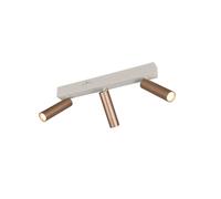 Trio spot LED Ambala - Marron
