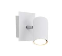 TRIO, Spot, Marley 1xGU10, Max.35,0 W Corps: Metal, Blanc L:12,0cm, L:12,0cm, H:15,0cm IP20,Montage Au Mur