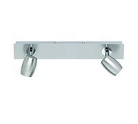 Trio Michael Spot De Plafond Double Moderne À 2 Lumières, Nickel Mat Multicolore