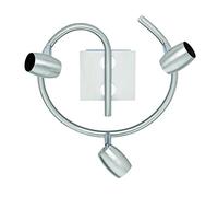 TRIO, Spot, Michael 3xGU10, max.28,0 W Corps: metal, Nickel mat Ø:25,5cm, H:15,0cm IP20