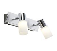 Trio Spot mural LED Clapton - Argent