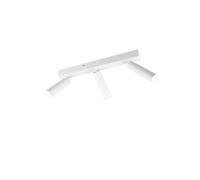 Trio spot plafond 3 spots LED - Blanc