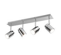 Trio Spot plafond 4 lampes - Argent
