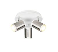 Trio Spot plafond GILLAN - Argent