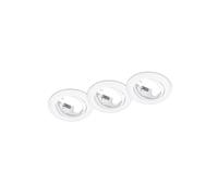 Trio Spot plafond Jura - Blanc