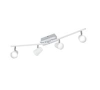 Trio Spot plafond LED 4 lampes - Blanc