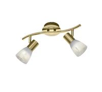 Trio Spot plafond Levisto 2 lumières - Or