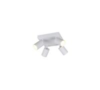 Trio Spot plafond Soka - Blanc
