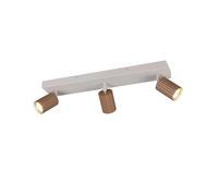 Trio Spot plafond Soka - Marron