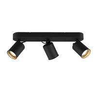 Trio spot triple Pago - Noir