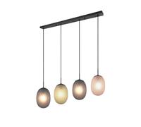 Trio Suspension barre Facette - Noir