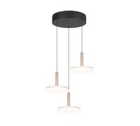 Trio Suspension Celeste LED - Marron