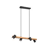 Trio Lustre suspension Marley - Bois clair