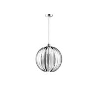TRIO, Suspension, Zucca 1xE27, max.60,0 W Corps: Acryl, Chrome Ø:40,0cm, H:150,0cm IP20