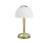 Trio Ventura Lampe De Table Led Classique Laiton Poli 3000k Marron