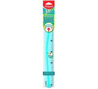 Maped Règle plate Incassable Flex 30 cm Bleu ou Vert