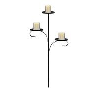 Triple support pour le haut de sapin de Noël pendant le bougeoir de Noël | Support pour arbre de Noël à 3 couches pour intérieur et extérieur nuit maison