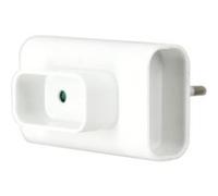 Triplite murale 3X2P 6A blanc - ALUX - 200013 Noir G