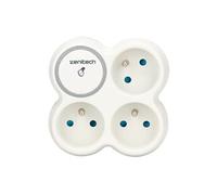 - Triplite parafoudre 2P+T Blanc - Bolea