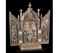 Triptyque ailes autel - Figurine Jésus de naissance - Veronese