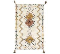 Trishna Tapis Enfant Coton Lavable Style Berbère Multicolore 100X150