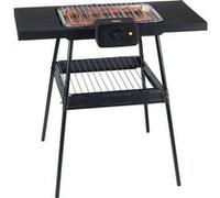 Tristar Grill électrique BQ-2870 avec support et table d'appoint – 931 cm² – Noir