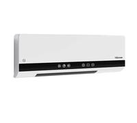 Tristar radiateur mural en céramique PTC KA-5216-2 puissances de chauffe - Minuterie et programmes hebdomadaires - Fonction ventilateur - Télécommande incluse - Pour pièces juqu'à 20 m² - 2 000 W