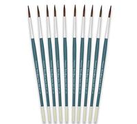 Pinceau Écolier Poils De Poney N°14 - Lot De 10 Pinceaux