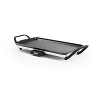 Tristar Table Grill Slim M - Plaque de cuission surface généreuse de 46 x 26 cm - Thermostat réglable - Poignées amovibles - Revêtement antiadhésif - Facile à nettoyer - BP-2667