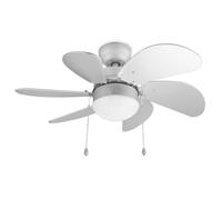 Tristar VE-5810 Ventilateur de Plafond avec Lumière 50W Argent