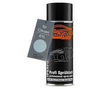 TRISTARcolor Peinture voiture Bombe aérosol pour Citroen EYL Gris Iceland. | Gris Iceland Metallic, Peinture de base, bombe aérosol 400ml