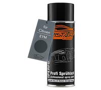 TRISTARcolor Peinture voiture Bombe de peinture pour Citroen EYM Appret Gris Fonce Peinture de base aérosol 400 ml