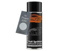 TRISTARcolor Peinture voiture Bombe de peinture pour Peugeot EZRC Gris Aluminium Metallic Peinture de base aérosol 400 ml