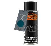 TRISTARcolor Peinture voiture Bombe de peinture pour Piaggio Cars 206 Blu Petrolio Trucks Peinture de base aérosol 400 ml