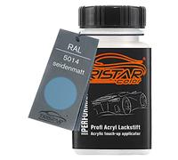 TRISTARcolor RAL 5014 Taubenblau mat satiné Crayon de retouche de peinture 50 ml à séchage rapide