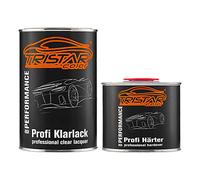 TRISTARcolor Vernis 2K satiné pot 1,5 litre HS + durcisseur | Peinture auto, extrêmement résistant, résistant à l’abrasion, aux intempéries, à la lumière et aux UV, Made in Germany