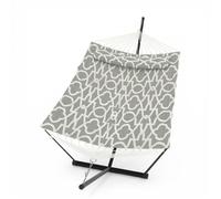 Triumpunpre Hamac Double Robuste pour 2 Personnes avec Support Et Coussin, Corde d'équilibre, pour Jardin Terrasse Plage Ou Piscine