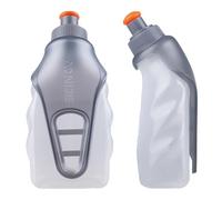 TRIWONDER Gourde Running Sport Bouteilles d'eau Flasuqe Bidon Hydratation pour Sac d'Hydratation Ceinture Marathon (250 ml avec clip)