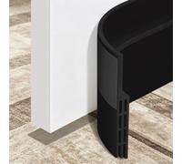 TriXcelent Bas de Porte Isolant, Joint Silicone Adhésif Isolation Phonique | Boudin de porte isolant, bloque courants d'air froid, installation simple rapide pour plus de confort domestique