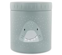 Trixie - Boîte à Repas Isotherme en Acier Inoxydable 500ml - Récipient Alimentaire pour Déjeuner/Goûter (Mr. Shark (Requin))