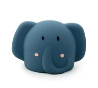 Trixie Veilleuse - Mme éléphant | Compagnon doux et spongieux pour l'heure du coucher | Rechargeable avec luminosité réglable | Parfait pour les chambres d'enfants, Bleu