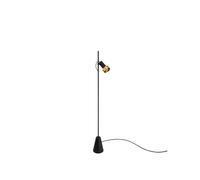 Trizo 21 2Thirty-Floor 1 Lampadaire Nid d'Abeille Noir/Anneau Noir