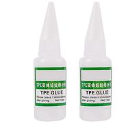 Trjgtas Colle Liquide TPE en Silicone, Transparente, 20 Ml 2 Pièce