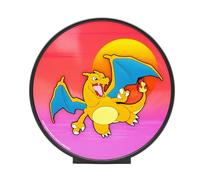 TRKNOFUN POKÉMON-Décoration Lumineuse DRACAUFEU SUNSET- 20 cm -USB-C