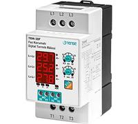 TRM-30F Disjoncteur moteur/relais de surcharge réglable (0,1-30 A) avec protection contre la surtension et la sous-tension 3 phases