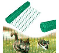 TRMLBE Clôture de clôture en plastique - 1 x 30 m - Vert - Filet de protection - Clôture de chantier - Rouleau - Clôture de jardin - Clôture mobile - 30 m