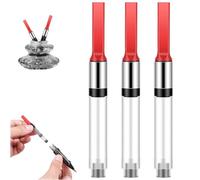 TRMPLX 3 Pièces Convertisseur d'encre pour stylo plume avec séries Safari, Al-star, Joy, Visit et ABC, rechange pour stylo plume, Z28 Convertisseur pour stylo plume-Z28