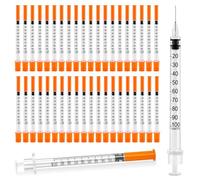 TRMPLX Kit de 40 compte-gouttes - Compte-gouttes de précision 1 ml, outil de mesure de liquides, usage industriel et créatif, non médical.