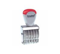 Trodat Tampon numéroteur 1546 6 positions Taille empreinte 4 x 26 mm